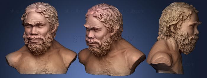3D модель Неизвестный мужчина 2 (STL)